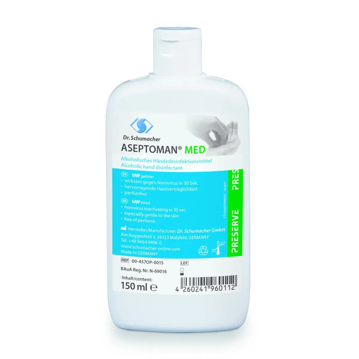 Dr. Schumacher ASEPTOMAN® med Händedesinfektion - Medical Deal