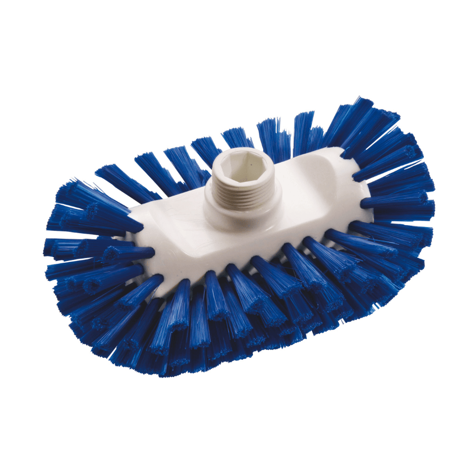 Haug Kesselbürste PP Blau 200x125x35 mm | Packung (1 Stück)