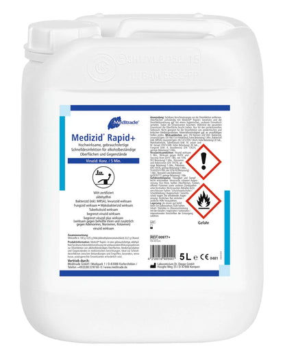 Medizid Rapid+ Sprühwischdesinfektion Meditrade