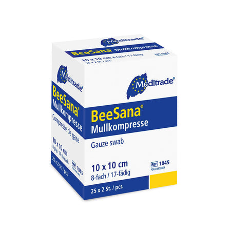 Meditrade BeeSana® Mullkompresse – Variantenansicht 1045