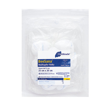 Meditrade BeeSana® Mulltupfer – RöKo, doppelt steril