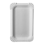 PAPSTAR 250 Teller, Pappe "pure" eckig weiss