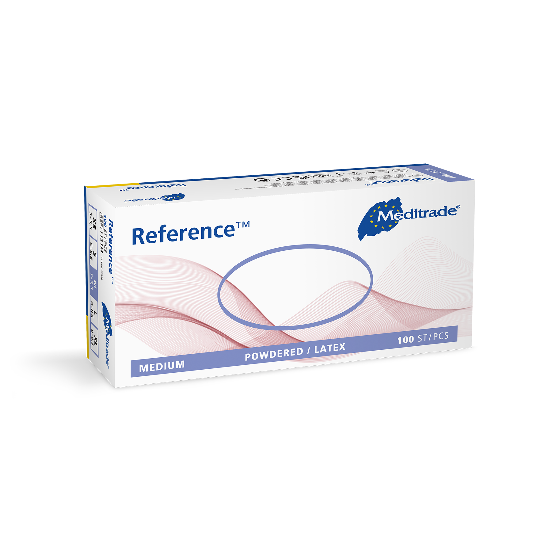 Meditrade Reference™ Untersuchungshandschuh aus Latex – Variantenansicht 1121M