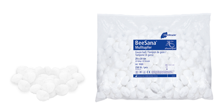 Meditrade BeeSana® Mulltupfer – ohne RöKo, steril