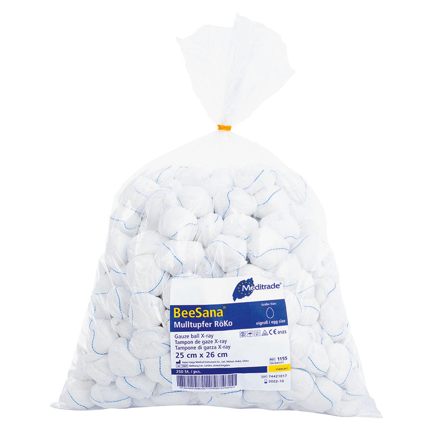 Meditrade BeeSana® Mulltupfer – RöKo, unsteril