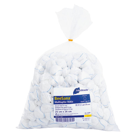 Meditrade BeeSana® Mulltupfer – RöKo, unsteril