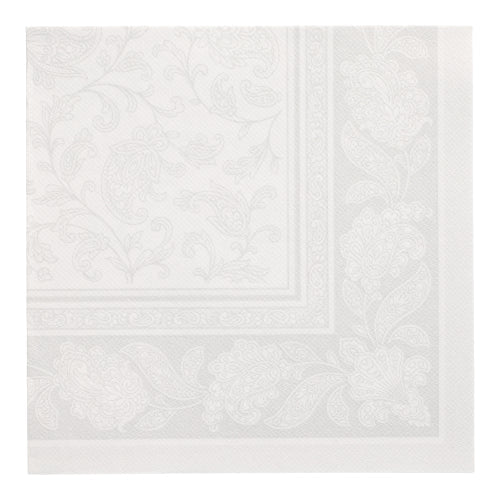 PAPSTAR 50 Servietten "ROYAL Collection" 1/4-Falz 40 x 40 cm weiss