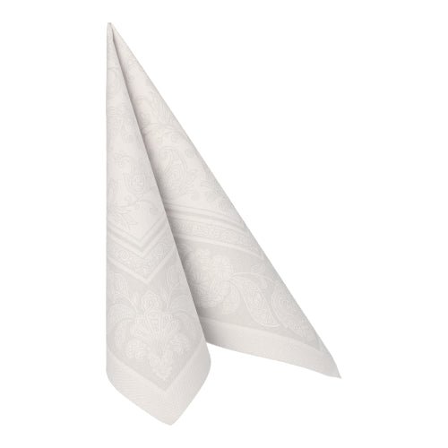 PAPSTAR 50 Servietten "ROYAL Collection" 1/4-Falz 40 x 40 cm weiss