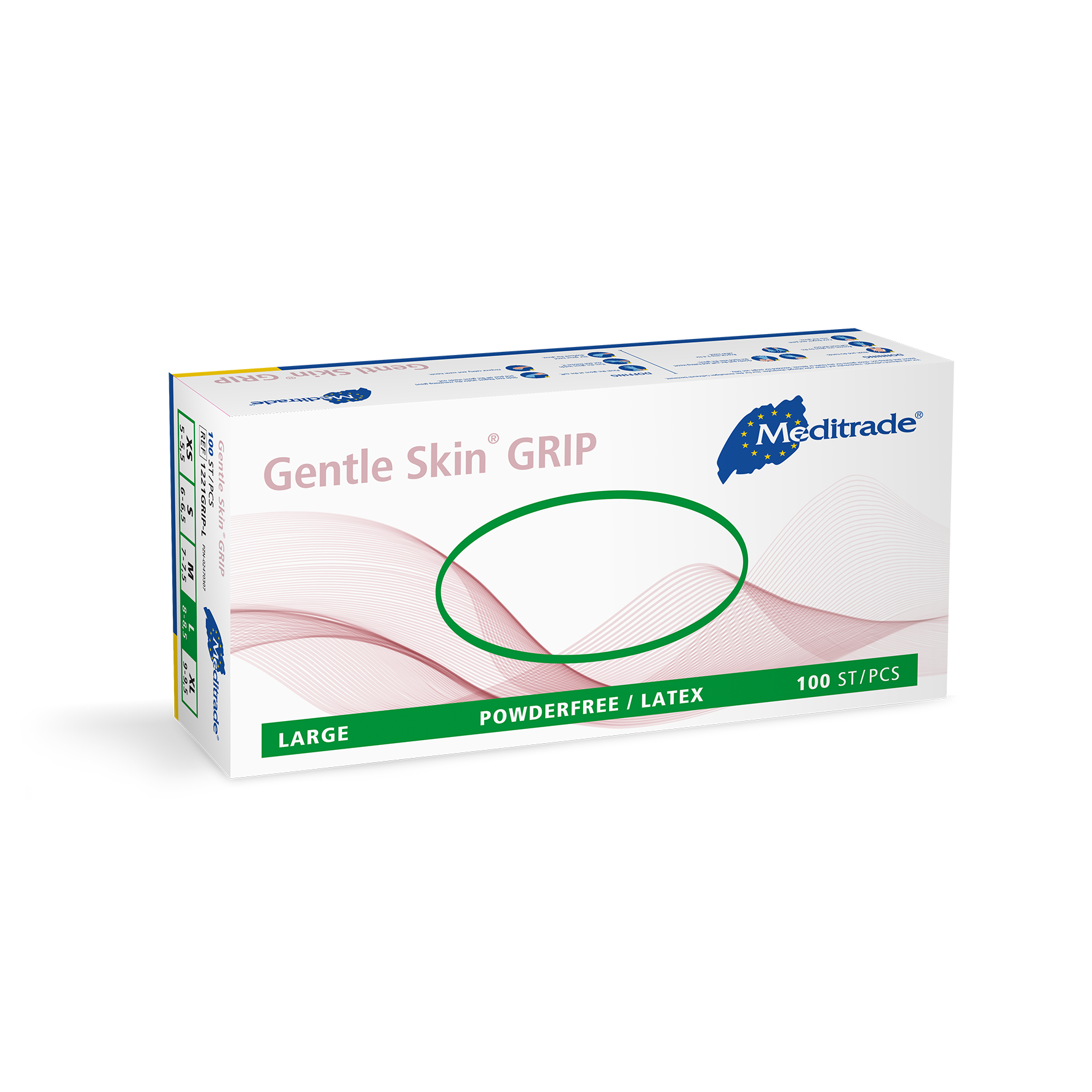 Meditrade Gentle Skin grip Latexuntersuchungshandschuh