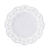 PAPSTAR 100 Tortenspitzen rund, weiss