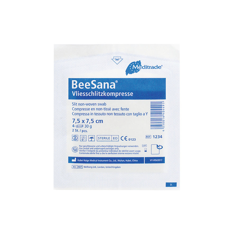Meditrade BeeSana® Vliesschlitzkompresse