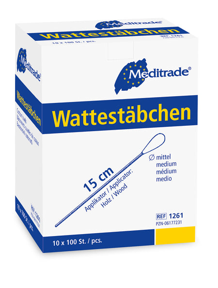 Meditrade Wattestäbchen unsteril – Verpackungsansicht 4