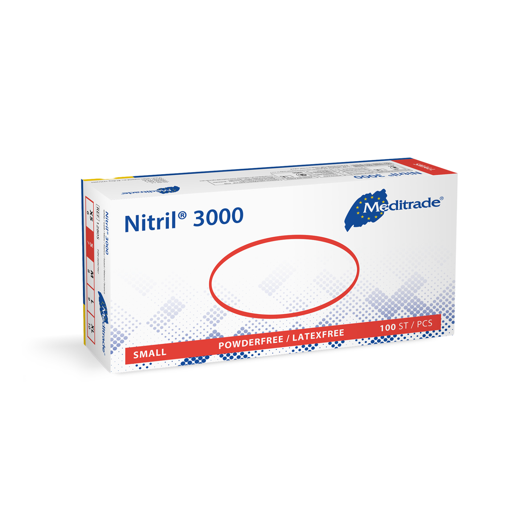 Meditrade Nitril 3000 Untersuchungshandschuh aus Nitril – Variantenansicht 1280S 2