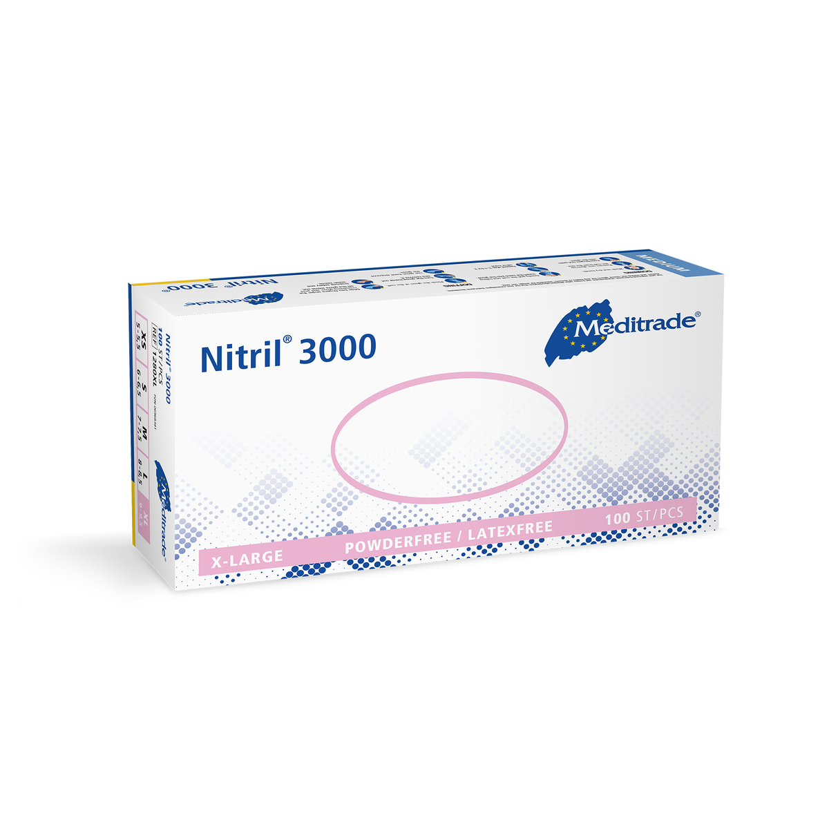 Meditrade Nitril 3000 Untersuchungshandschuh aus Nitril – Variantenansicht 1280XL 2