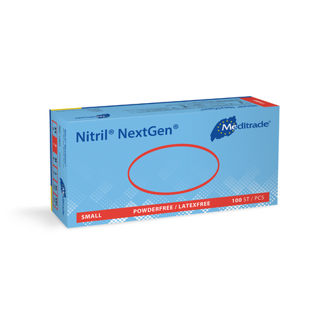 Meditrade Nitril NextGen Untersuchungshandschuh aus Nitril – Variantenansicht 1283S