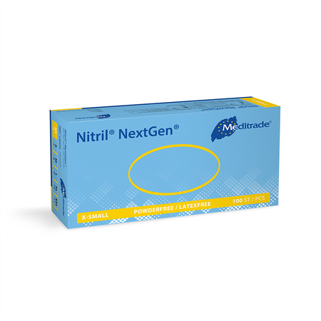 Meditrade Nitril NextGen Untersuchungshandschuh aus Nitril – Variantenansicht 1283XS