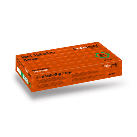 Meditrade Nitril StellarGrip orange Nitrilhandschuh