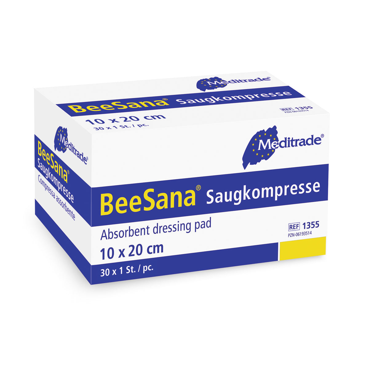 Meditrade BeeSana® Saugkompresse – Verpackungsansicht 2