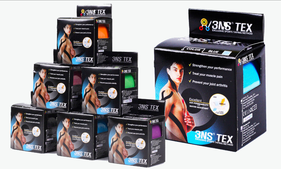 Kinesiologisches 3NS Tex Tape - 3er Box - Medical Deal