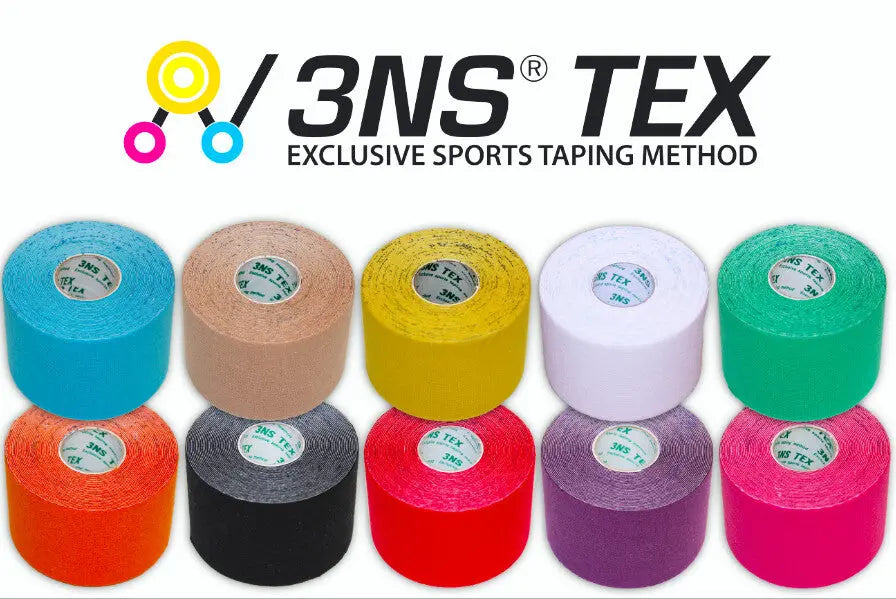 Kinesiologisches 3NS Tex Tape - 6er Box - Medical Deal