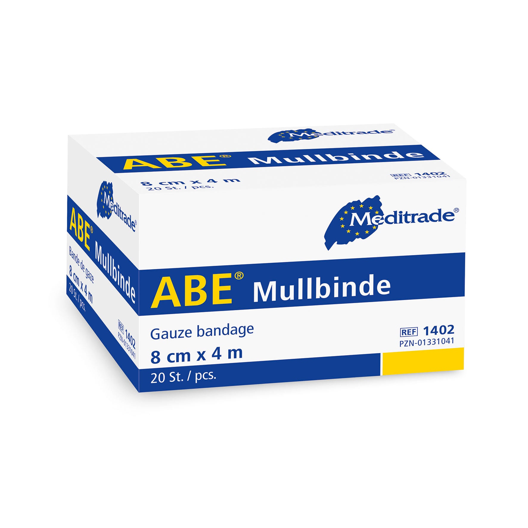 Meditrade ABE® Mullbinde traditionelle Fixierbinde – Verpackungsansicht 2