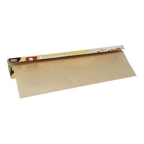 PAPSTAR Backpapier 38 cm Breite braun in Faltschachtel