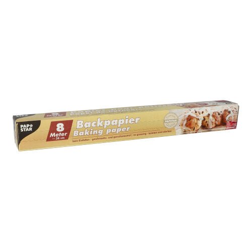 PAPSTAR Backpapier 38 cm Breite braun in Faltschachtel