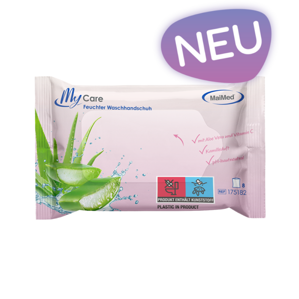 MyCare Feuchter Waschhandschuh - Feuchter Waschhandschuh