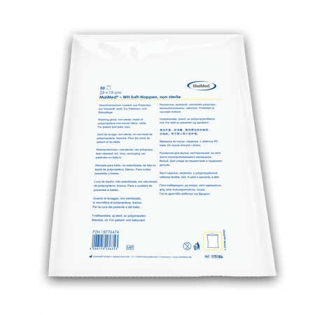 MaiMed® WH Soft-Noppen - Einmalwaschhandschuh