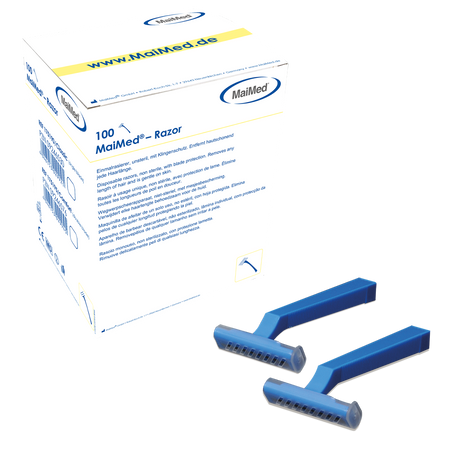 MaiMed® Razor - Einmalrasierer | Ausführung: Classic - Einzelklinge