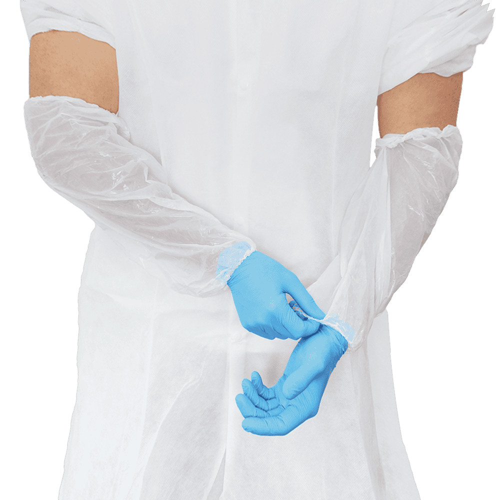 MaiMed® Sleeve cover PE - Ärmelschoner | Farbe: Weiß