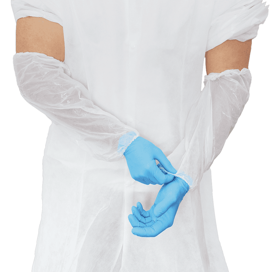 MaiMed® Sleeve cover PE - Ärmelschoner | Farbe: Weiß