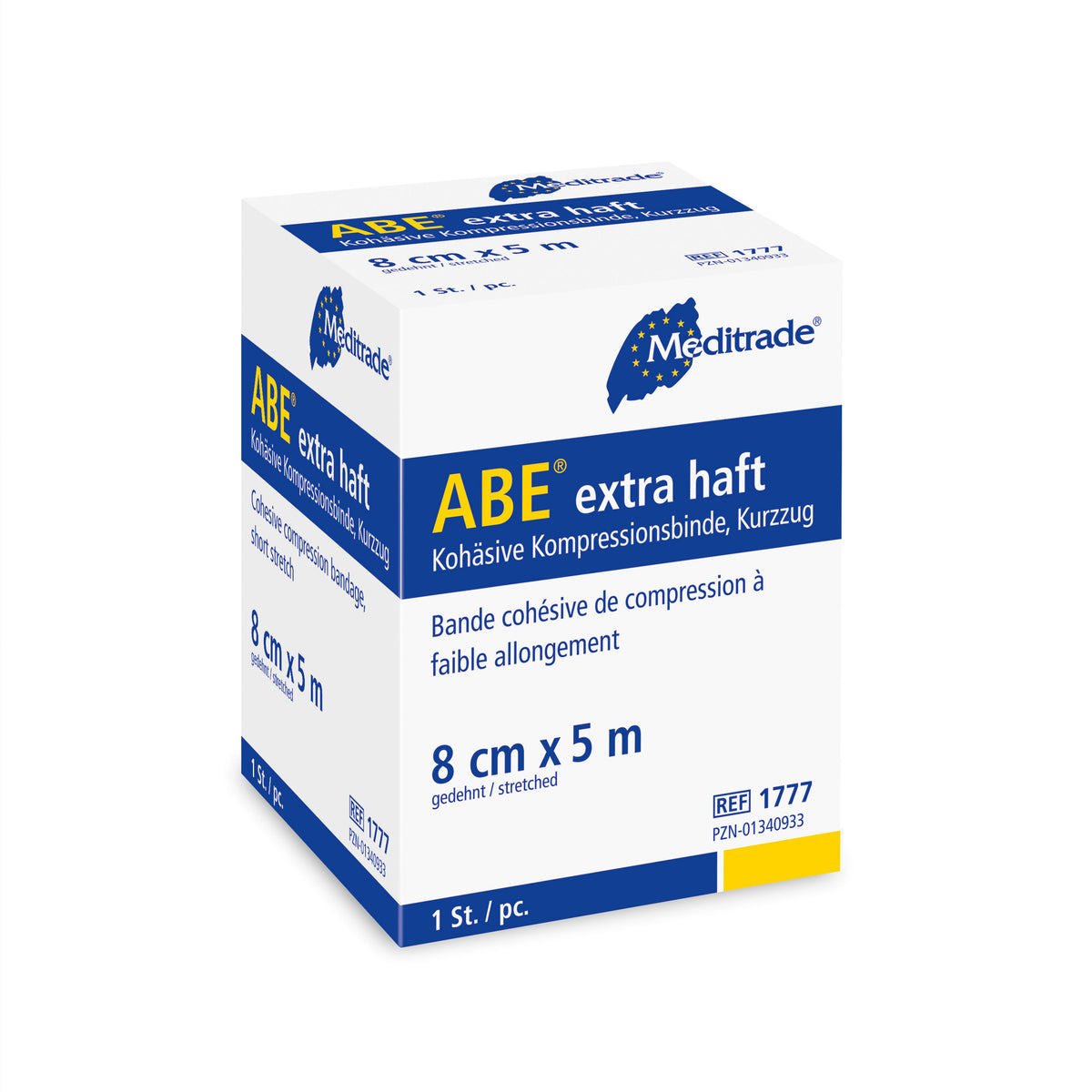 Meditrade ABE® extra haft kohäsive Kompressionsbinde – Verpackungsansicht 2
