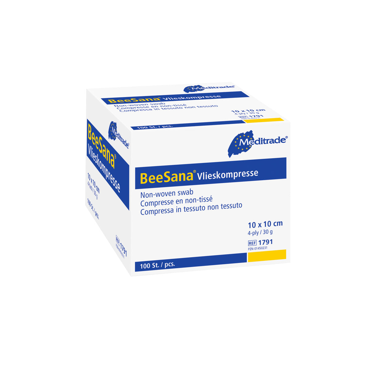 Meditrade BeeSana® Vlieskompresse – Variantenansicht 1791 2