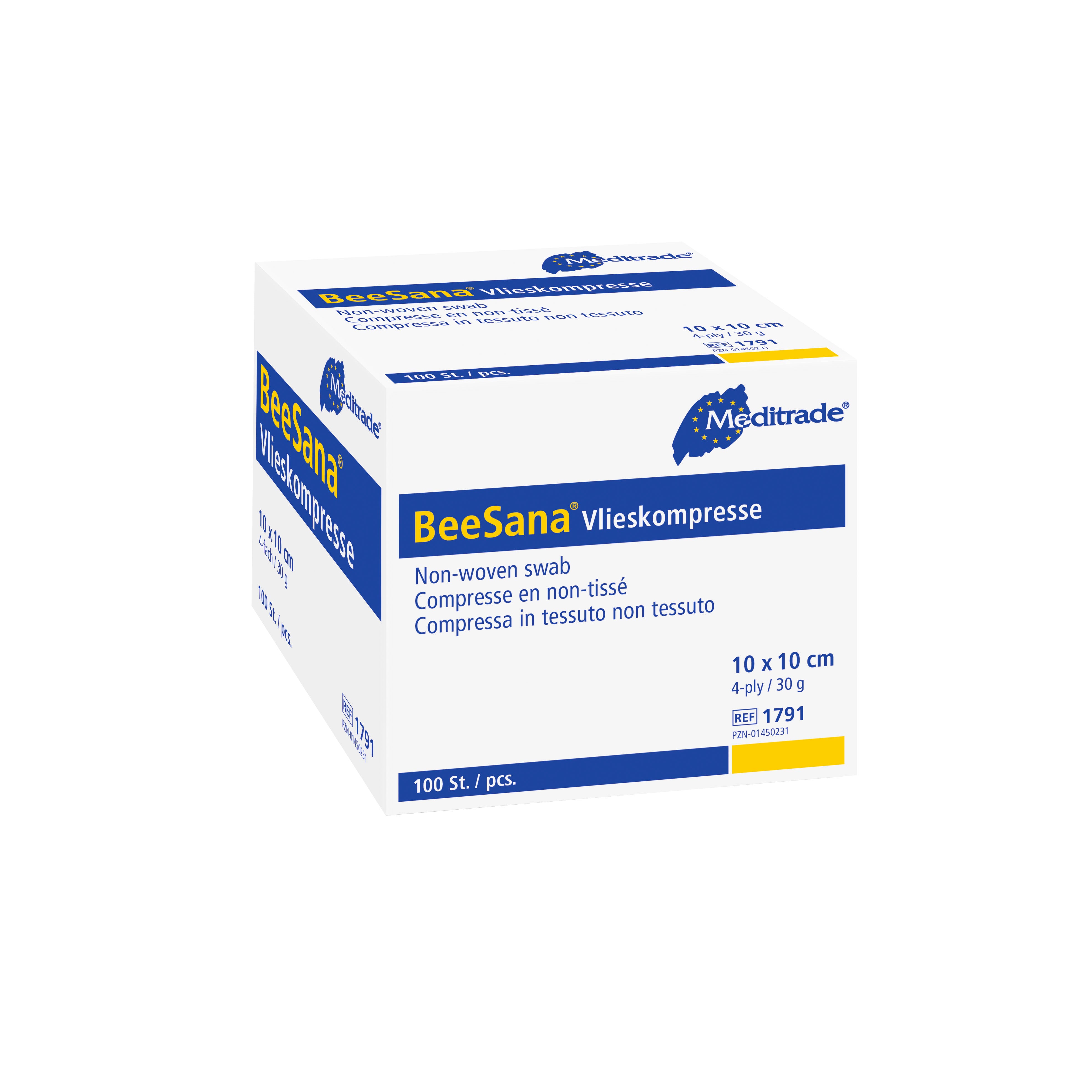 Meditrade BeeSana® Vlieskompresse – Variantenansicht 1791 2