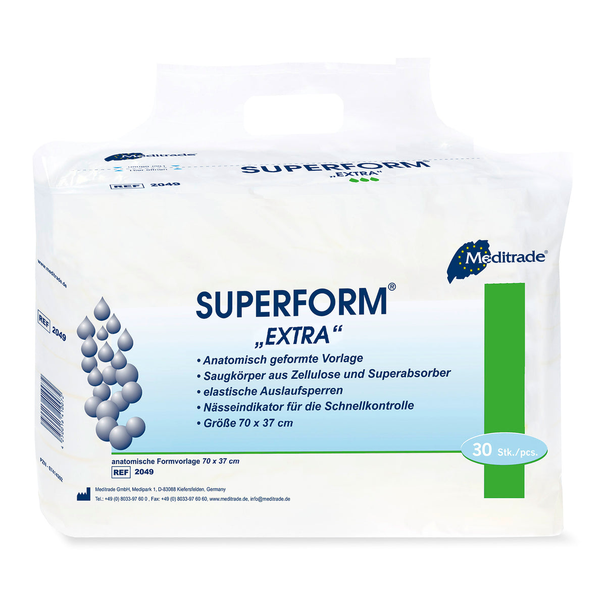 Meditrade Superform Inkontinenzvorlage – Variantenansicht 2049