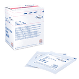 MaiMed® VK steril - Sterile Vlieskompresse | Format: 5 × 5 cm | Lagenzahl: 4-lagig | Inhalt: 25 × 2 Spenderbox