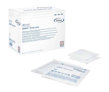 MaiMed® VK Pad steril - Sterile Vlieskompresse mit Saugkissen