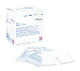 MaiMed® VKS steril - Sterile Vlies-Schlitzkompresse | Format: 5 × 5 cm