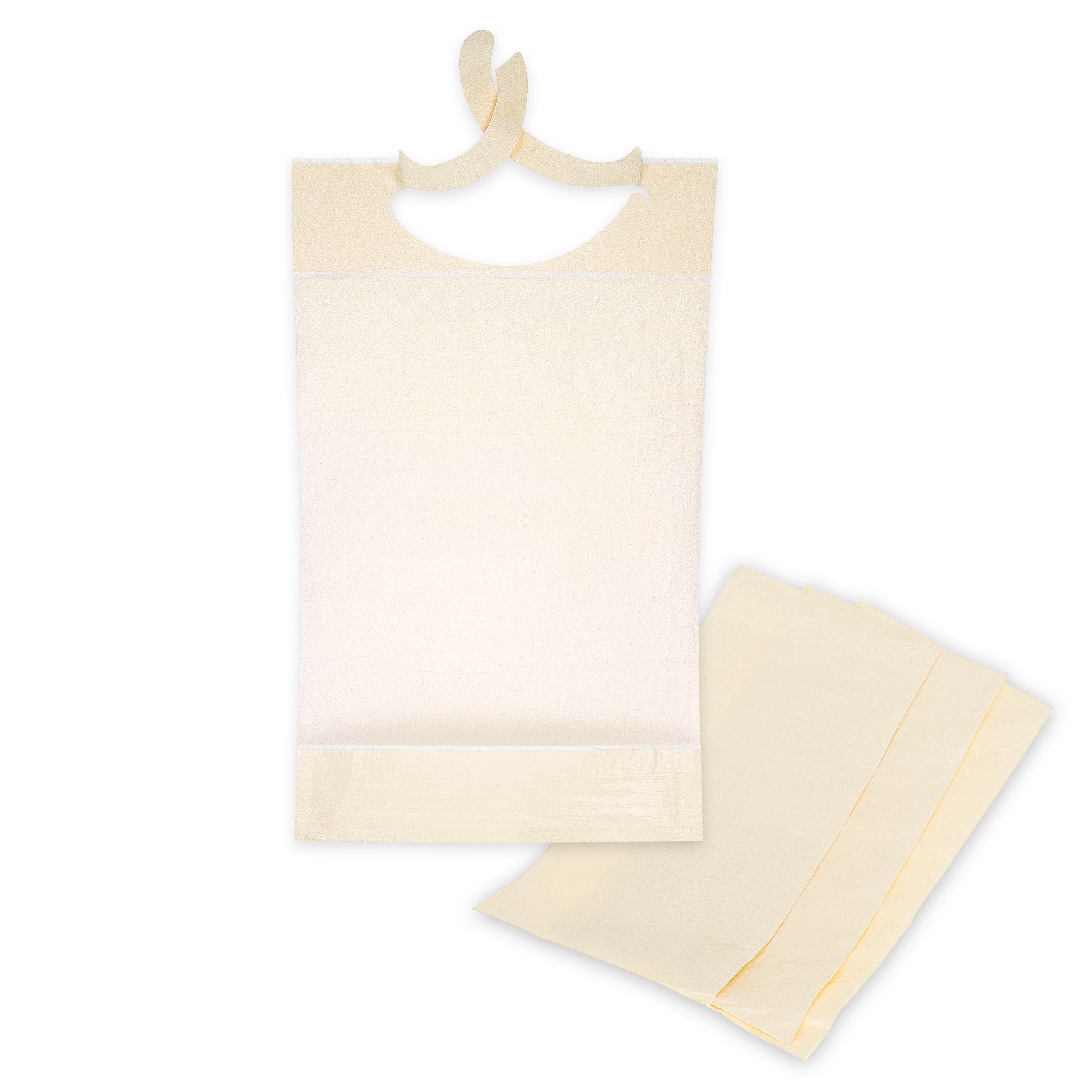 Meditrade Schutzserviette – PE-Folie | Maße: 38 × 68 cm | Inhalt: 100 Stück