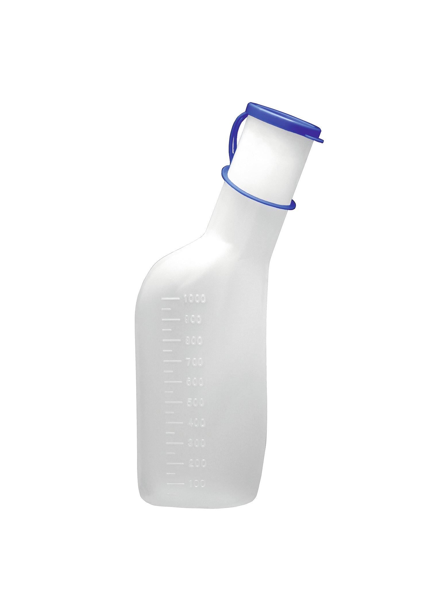 Meditrade Urinflasche für Männer – milchig | Inhalt: 1.000 ml