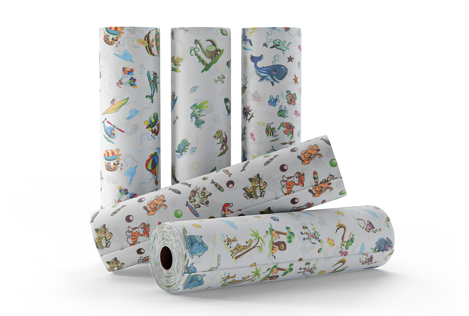 Meditrade Rollicel KidsRoll – Liegenabdeckung | mit Muster | Maße: 50 cm × 46 m | Inhalt: 9 Rollen – Produktansicht 3