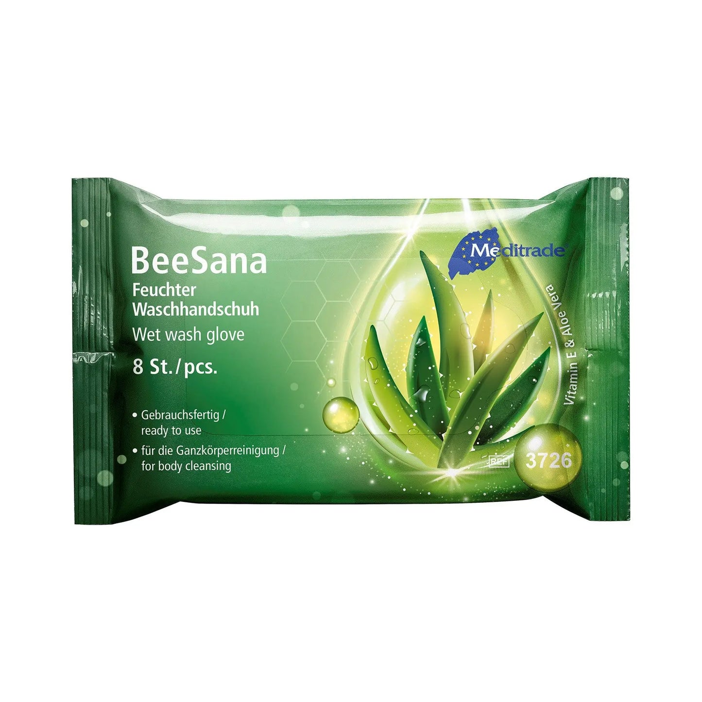 BeeSana Waschhandschuh Flowpack Meditrade