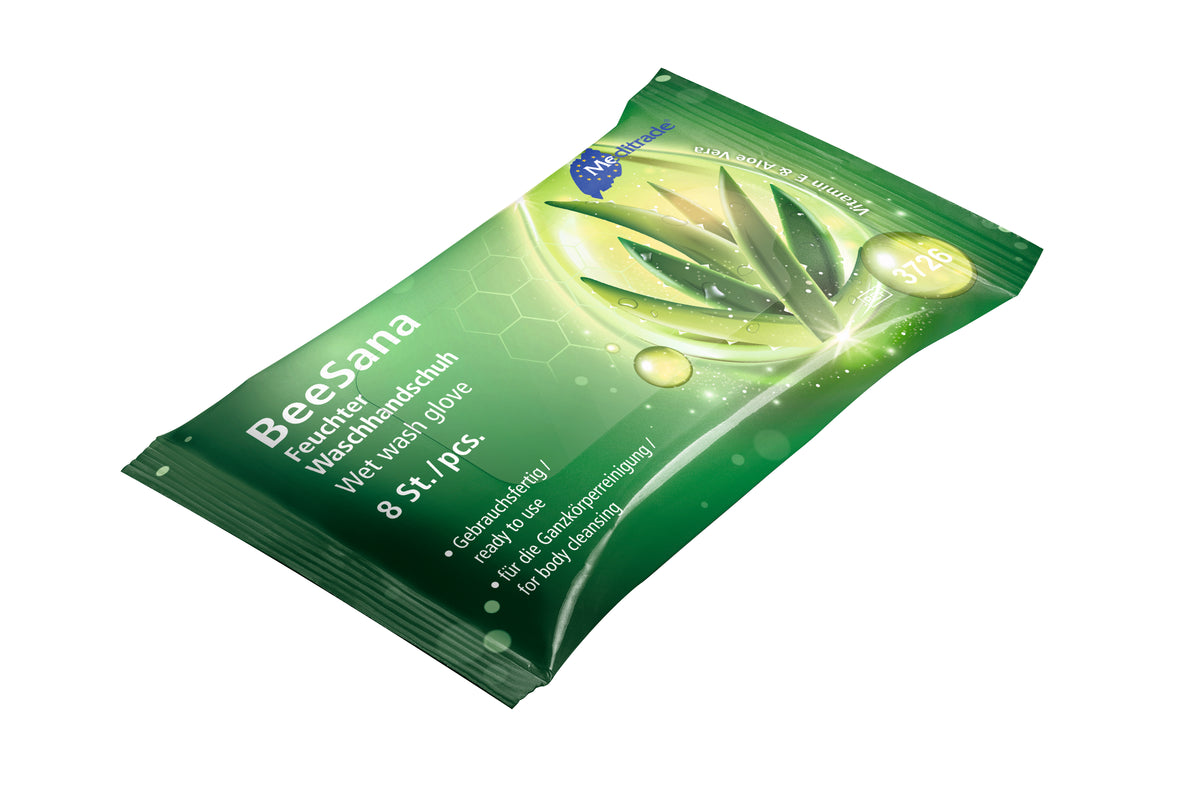 Meditrade BeeSana Waschhandschuh – Weitere Produktansicht 3