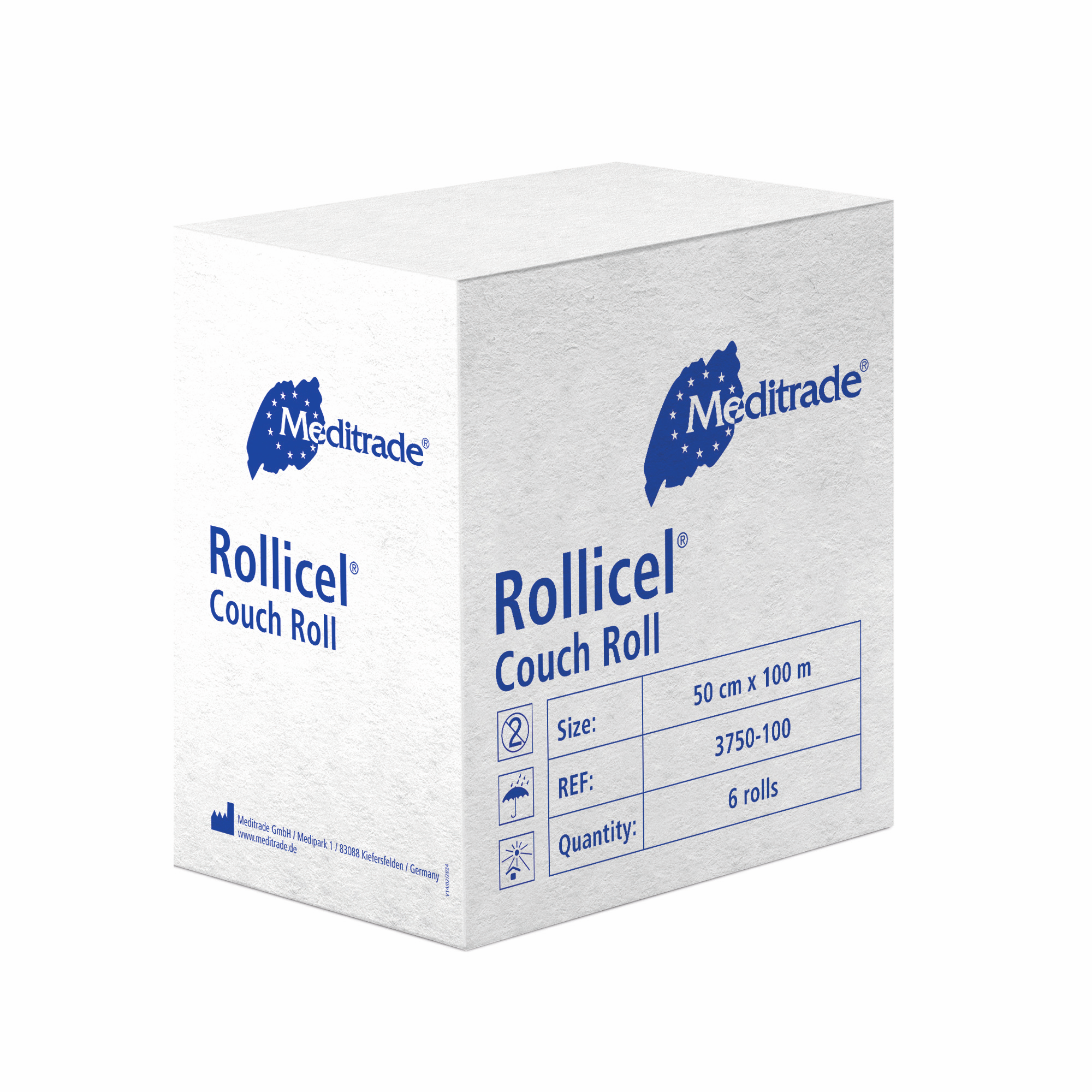 Meditrade Rollicel Liegenabdeckung – Variantenansicht 3750-100