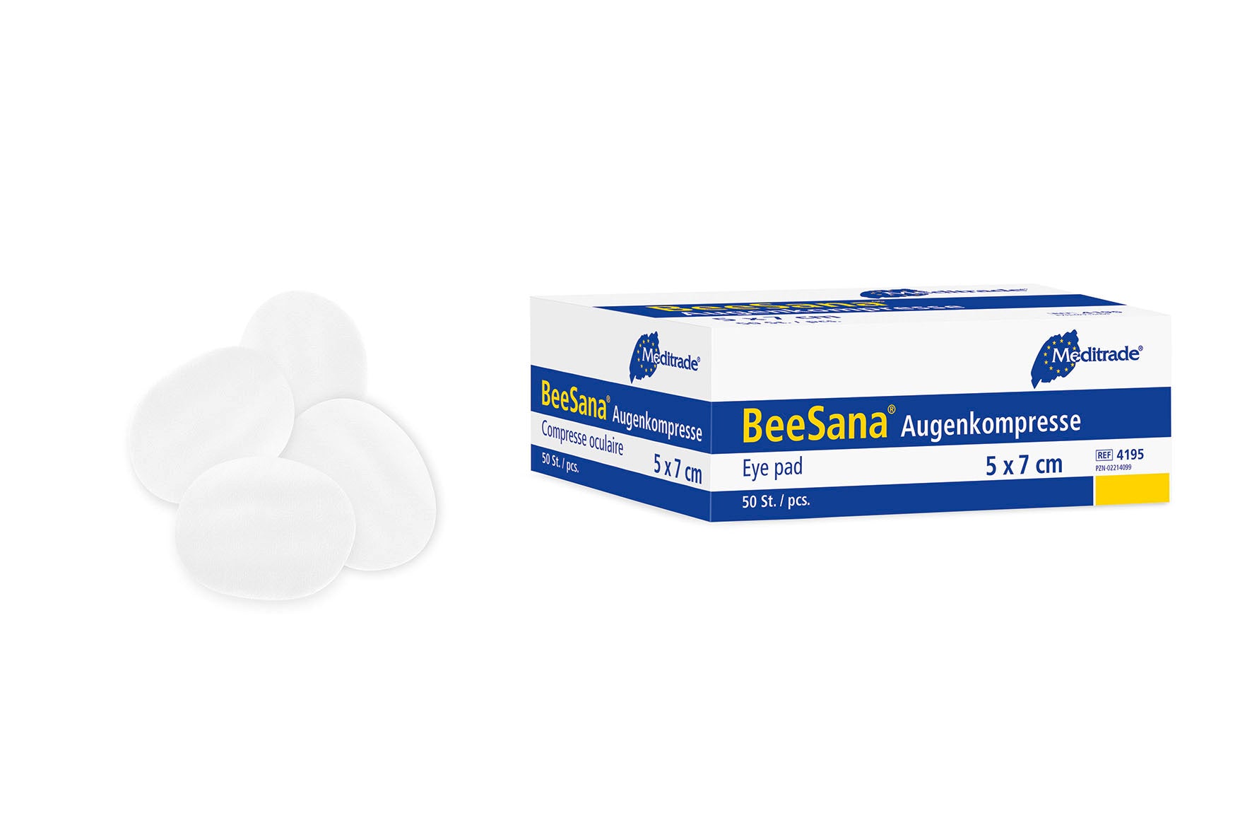 Meditrade BeeSana® Augenkompresse – Verpackungsansicht 3