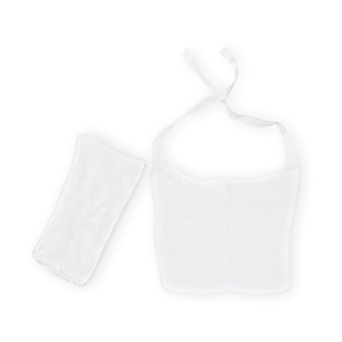 Meditrade Schutzlätzchen – Maße: 20 × 30 cm | Inhalt: 10 Stück