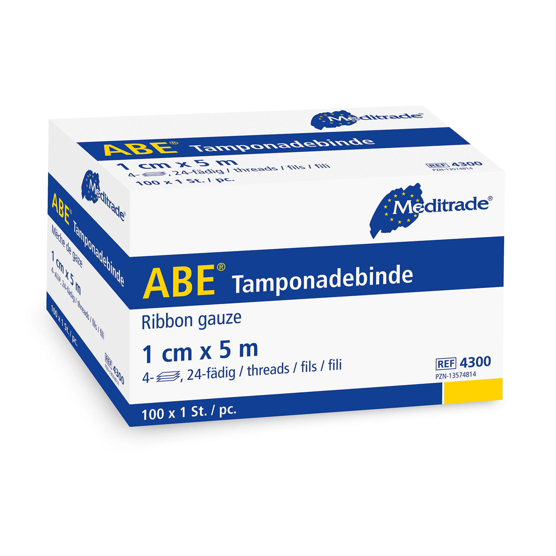 Meditrade ABE® Tamponadebinde – Verpackungsansicht