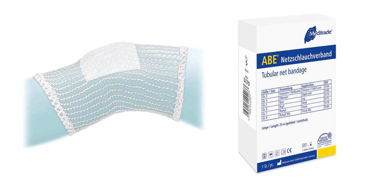 Meditrade ABE® Netzschlauchverband elastischer Fixiernetzschlauch