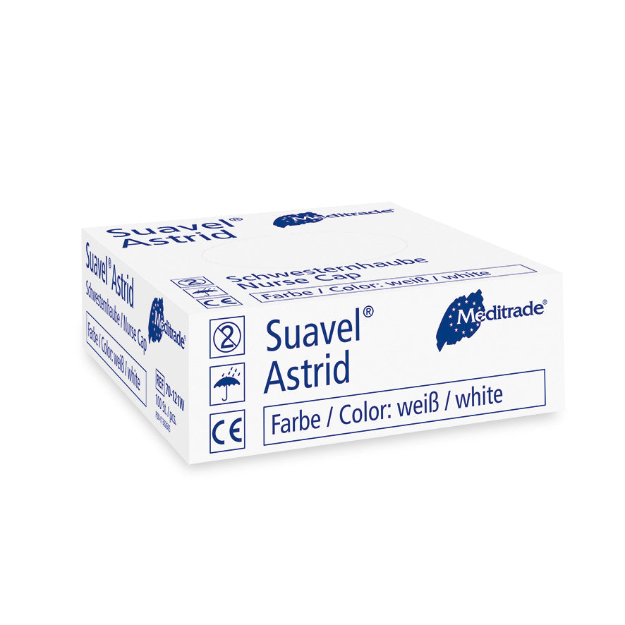 [MTD-BILD:70-121w_suavel_astrid_v1.jpg] Meditrade Suavel Astrid XL Schwestern- und Patientenhaube
